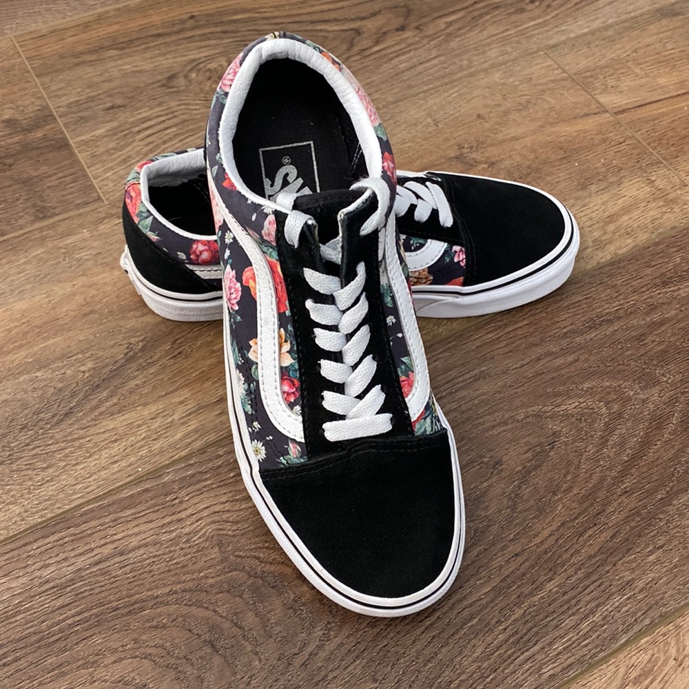 VANS - FLORAL OLD SKOOL * Sz:6.5